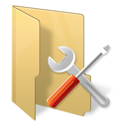Folder Tools Icon 256x256 png